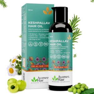 Avimee Herbal Keshpallav Hair Oil For Men & Women