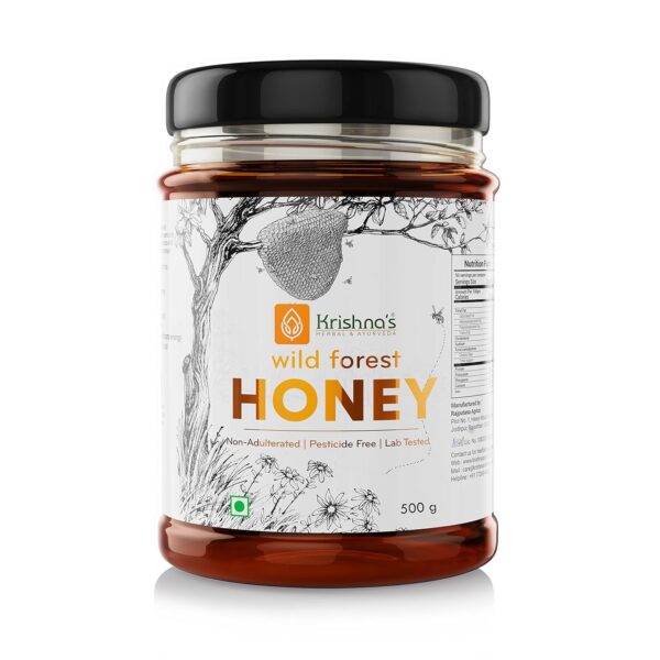 KRISHNA'S HERBAL & AYURVEDA 100% Pure Wild Forest Honey